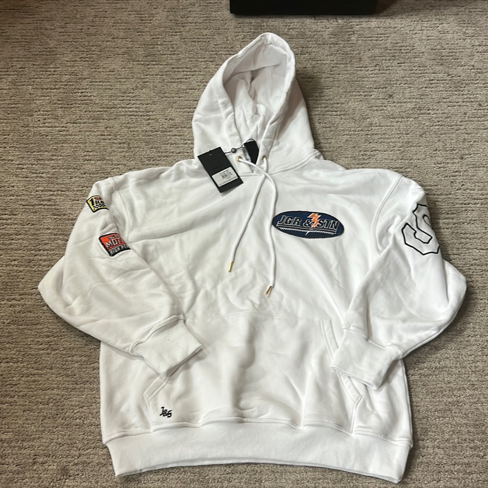 NWT PACSUN JGR & STN Moto Oversized Hoodie